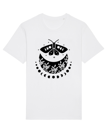 Mystic Moth Black White