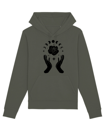 Mystic Moon Phases Black Khaki