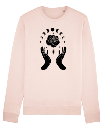Mystic Moon Phases Black Candy Pink