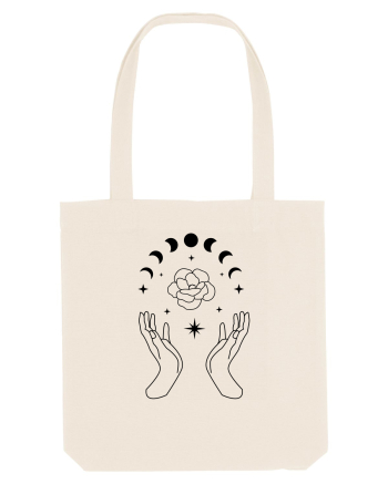 Mystic Moon Phases Hands Natural