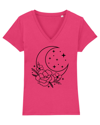 Mystic Moon Flowers Raspberry