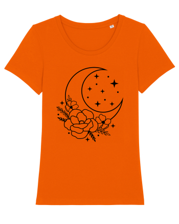 Mystic Moon Flowers Bright Orange