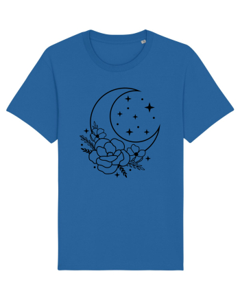 Mystic Moon Flowers Royal Blue
