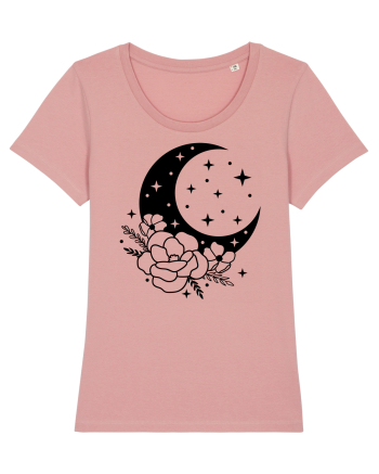 Mystic Moon Flowers bw Canyon Pink