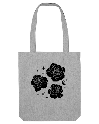 Mystic Flowers Black Heather Grey
