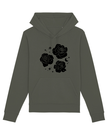 Mystic Flowers Black Khaki