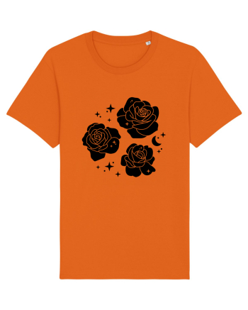 Mystic Flowers Black Bright Orange