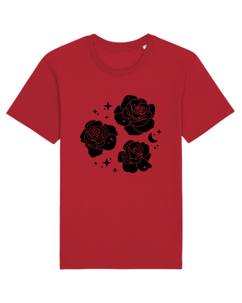 Mystic Flowers Black Red
