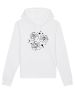 Mystic Flowers bw Hanorac Unisex Drummer