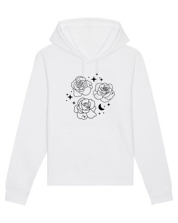 Mystic Flowers bw White