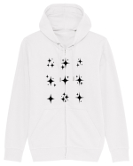 Stars Sparkle black Hanorac cu fermoar Unisex Connector