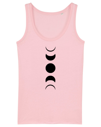 Moon Phases Cotton Pink