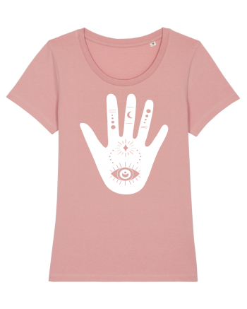 Esoteric Hand with Eye white Canyon Pink