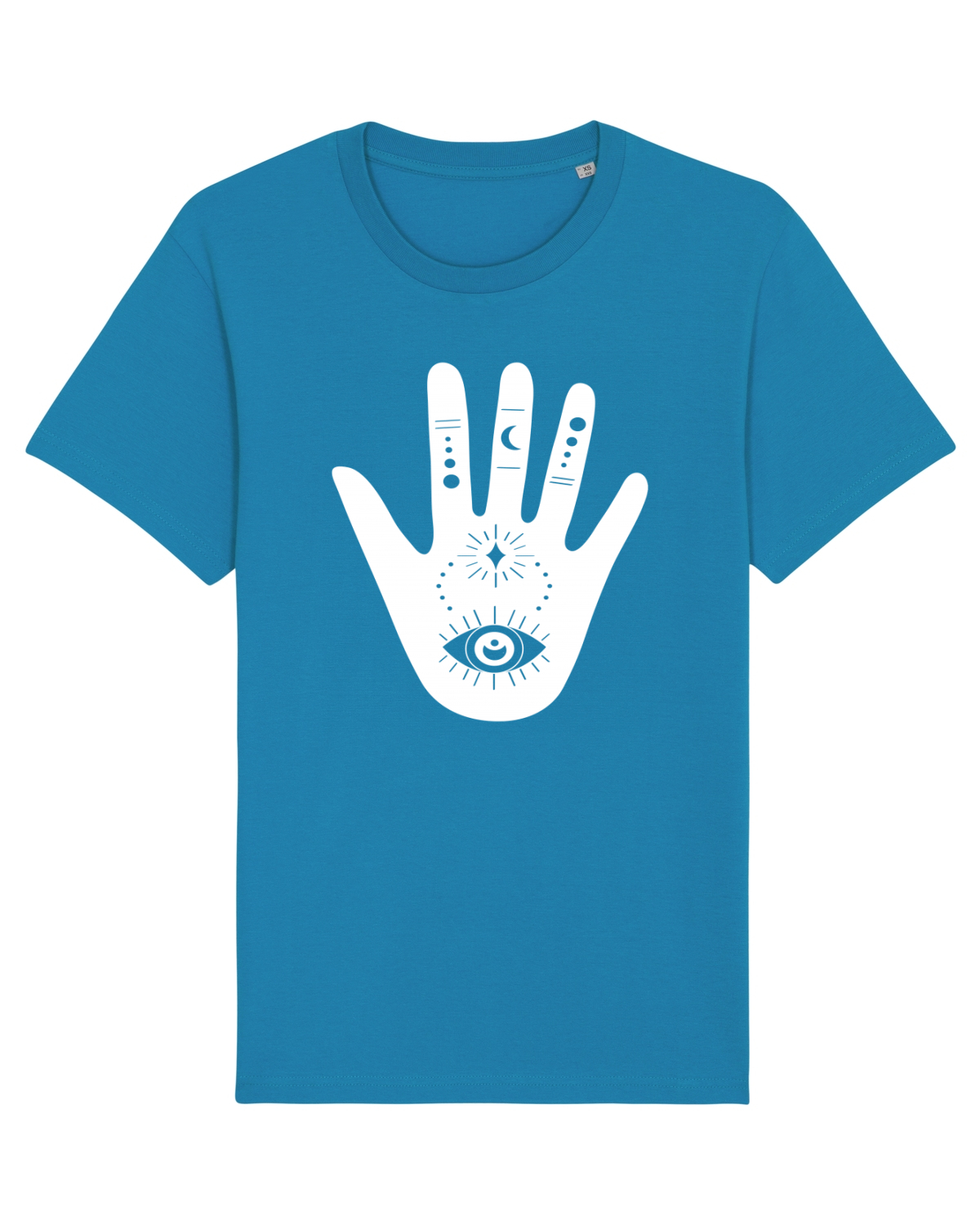 Tricou mânecă scurtă Unisex Rocker Azur