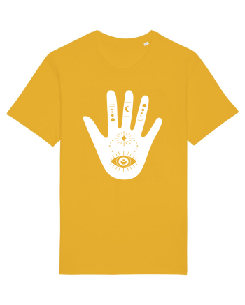 Esoteric Hand with Eye white Spectra Yellow