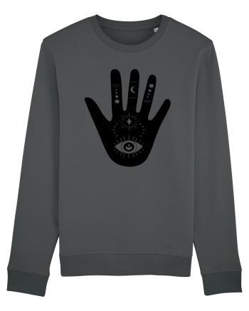Esoteric Hand with Eye Black Anthracite