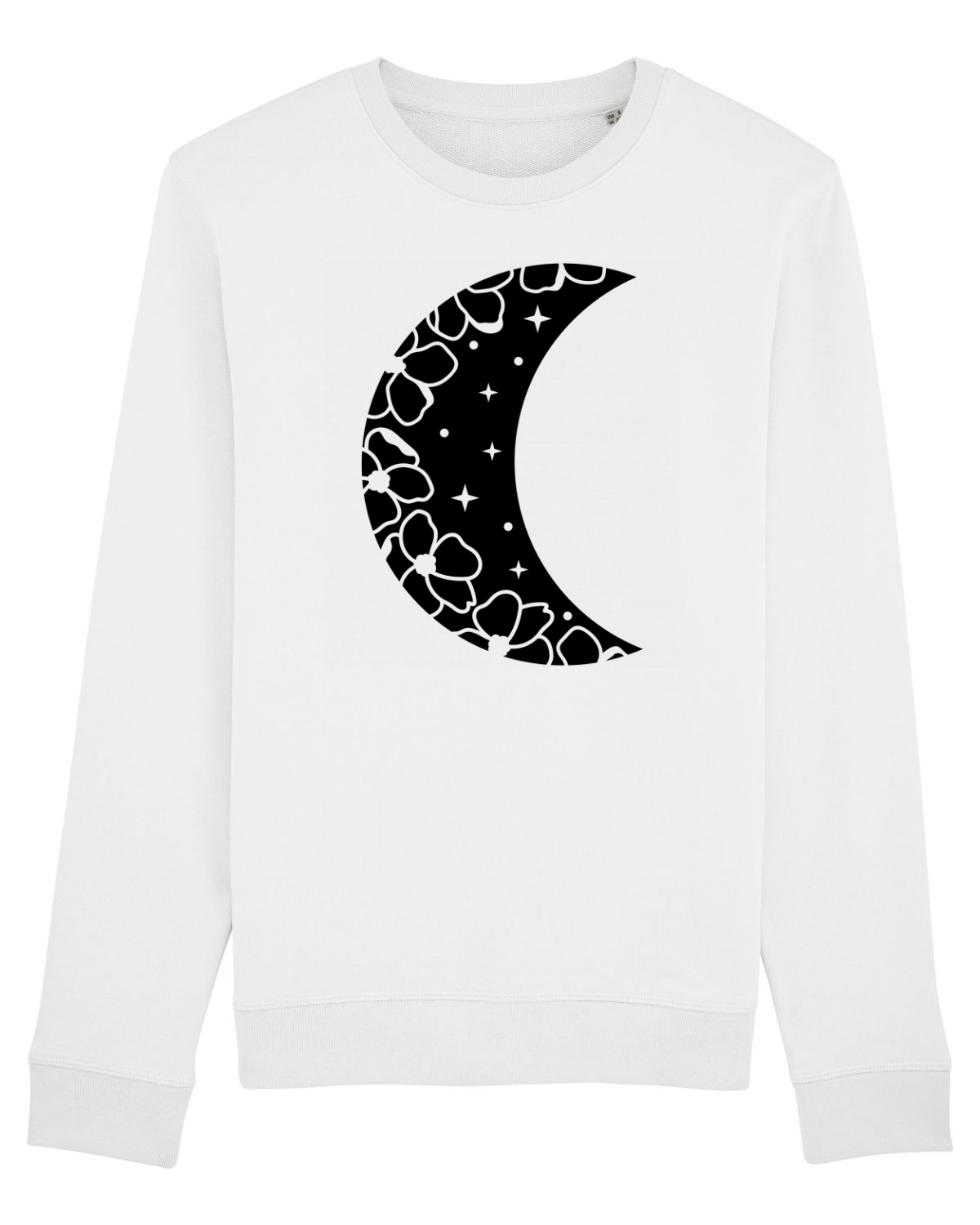Bluză mânecă lungă Unisex Rise White