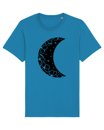 Moon With Flowers black Azur