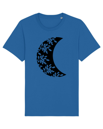 The Moon Luna black Royal Blue