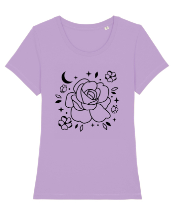 Celestial Flower bw Lavender Dawn