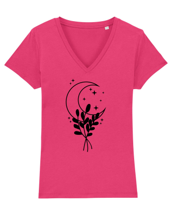 Moon Flower black Raspberry