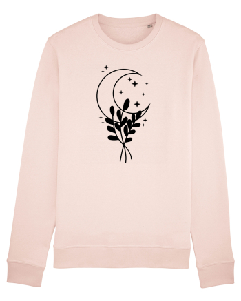 Moon Flower black Candy Pink