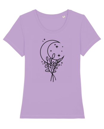 Moon Flower bw Lavender Dawn