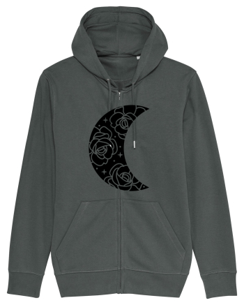 Moon Flowers black Anthracite