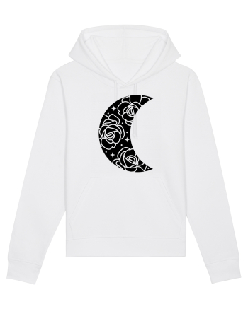 Moon Flowers black White