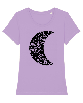Moon Flowers black Lavender Dawn