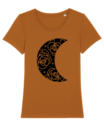 Moon Flowers black Roasted Orange