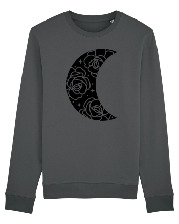 Moon Flowers black Anthracite