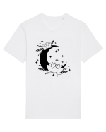 Flowers Of Moon black Tricou mânecă scurtă Unisex Rocker