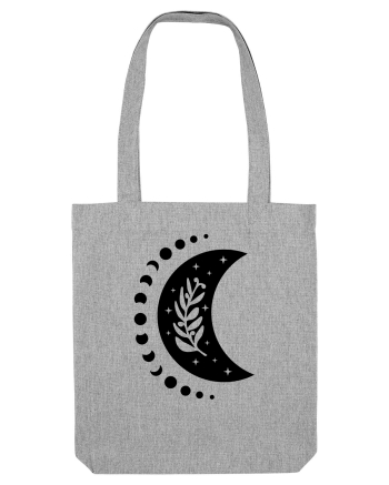Fazele Lunii Moon Phases black Heather Grey