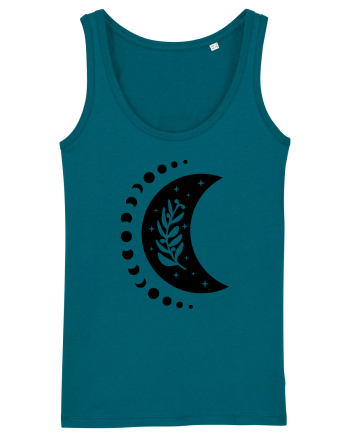 Fazele Lunii Moon Phases black Ocean Depth