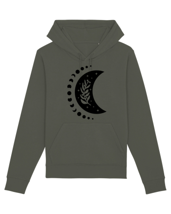 Fazele Lunii Moon Phases black Khaki