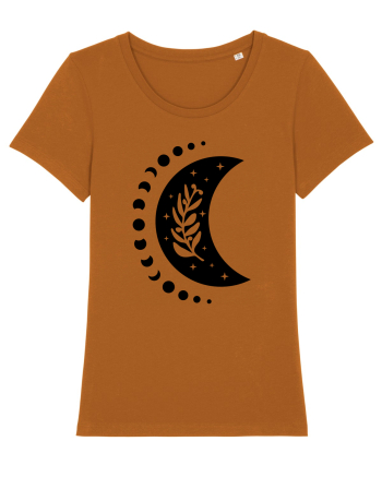 Fazele Lunii Moon Phases black Roasted Orange