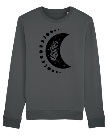 Fazele Lunii Moon Phases black Anthracite