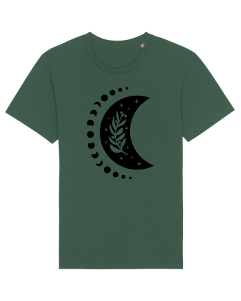 Fazele Lunii Moon Phases black Bottle Green