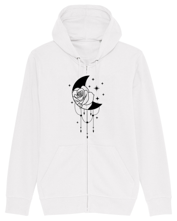 Celestial Moon bw White