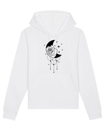 Celestial Moon bw White