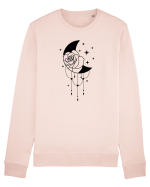 Celestial Moon bw Bluză mânecă lungă Unisex Rise