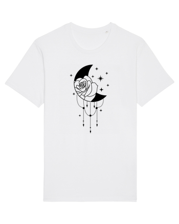 Celestial Moon bw White