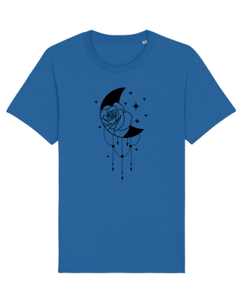 Celestial Moon bw Royal Blue