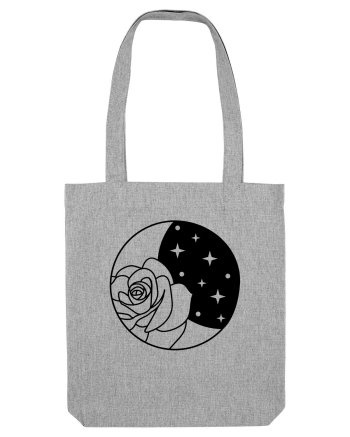 Celestial Flower Moon Heather Grey