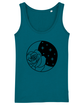 Celestial Flower Moon Ocean Depth