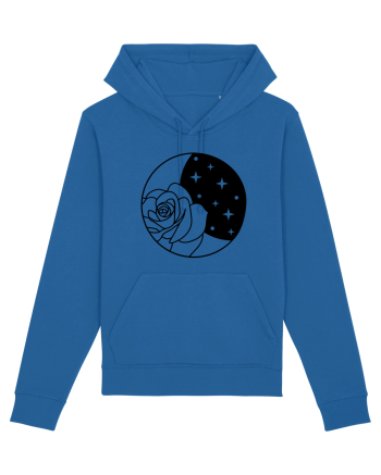Celestial Flower Moon Royal Blue