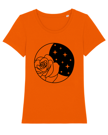Celestial Flower Moon Bright Orange