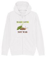 Make Love Not War Hanorac cu fermoar Unisex Connector