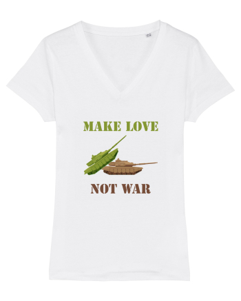 Make Love Not War White